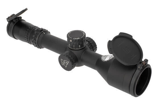 Nightforce Optics NX8 2.5-20x50 F1 rifle scope features a first focal plane Mil-C Reticle
